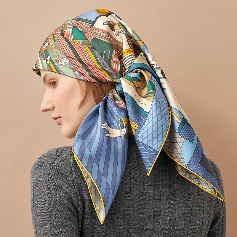 Grand Theatre Nouveau scarf 90 | Hermès Australia